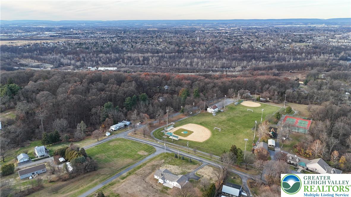 670 Cider Press Road Easton, PA 18042 - Photo 46 of 48 an aerial view of a house with a yard