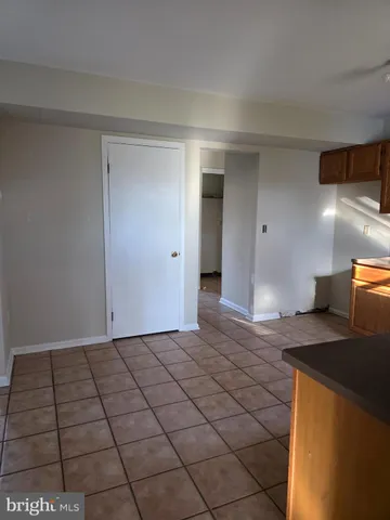 a view of a kitchen cabinets