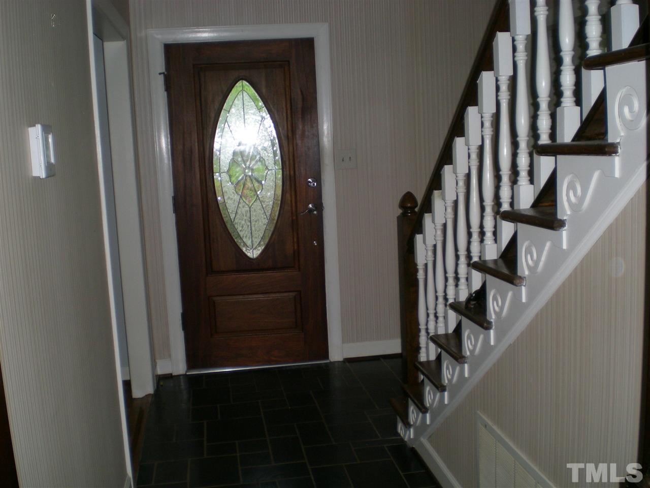 1308 Knights Way Raleigh, NC 27615 - Photo 20 of 25 a view of an entryway with wooden floor