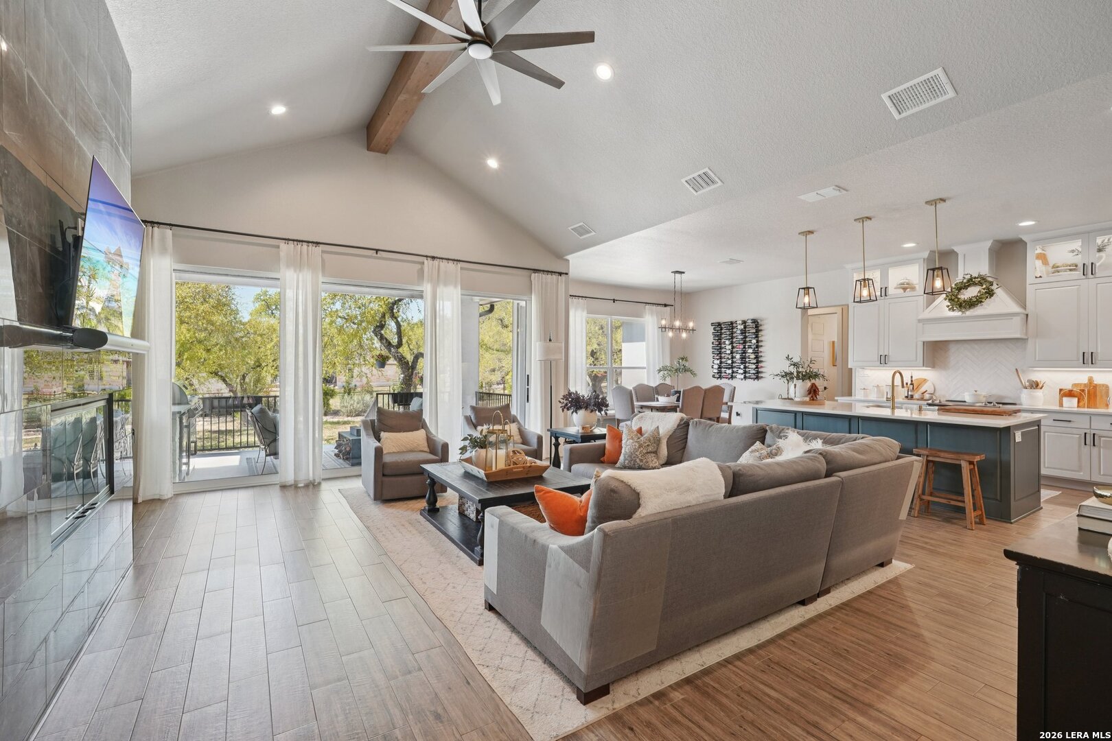 234 Sabella Spring Branch, TX 78070 - Photo 3 of 39 a living room with furniture and a large window