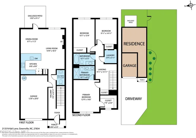 $250,000 | 2212 South Kali Lane, Unit A, Greenville, NC 27834