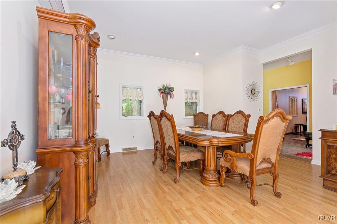 81 Palmer Road Bangor, PA 18013 - Photo 24 of 50 a view of a dining room with furniture and wooden floor