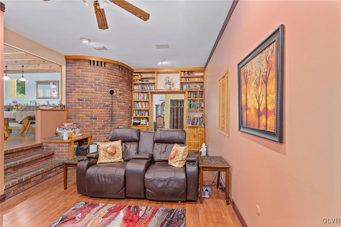 81 Palmer Road Bangor, PA 18013 - Photo 26 of 50 a living room with furniture and a large window