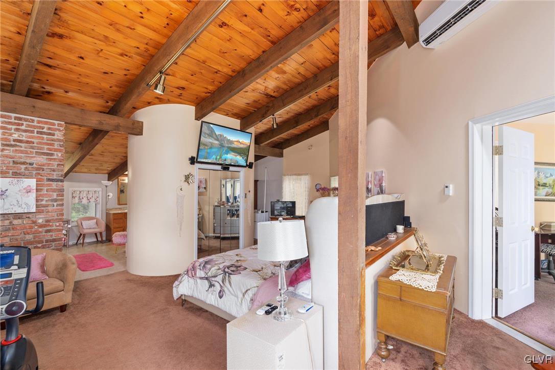 81 Palmer Road Bangor, PA 18013 - Photo 41 of 50 a view of living room with furniture and a fireplace