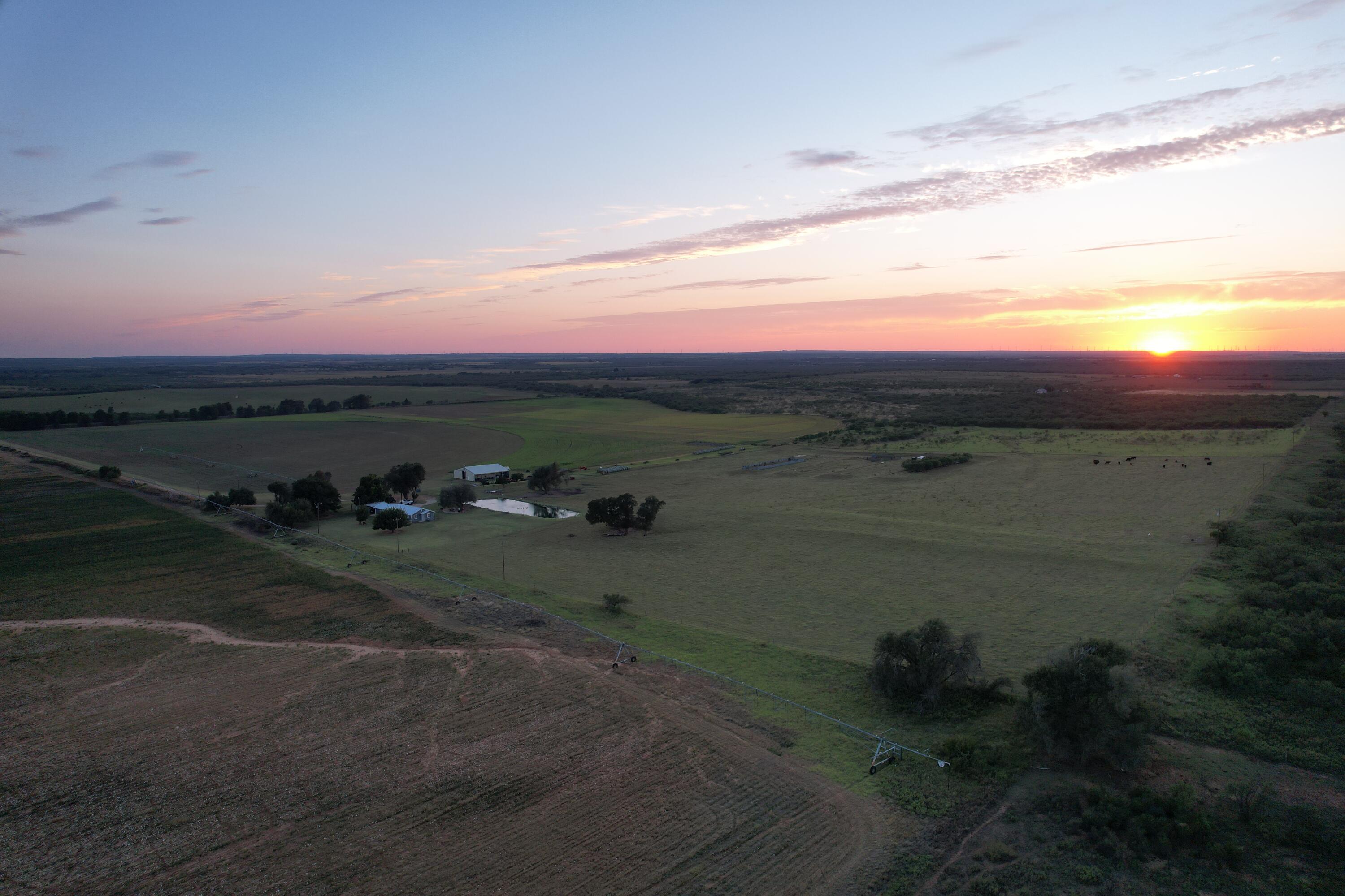 1501 County Road 216 Afton, TX 79220 - Photo 41 of 47 a view of a lake in middle of forest