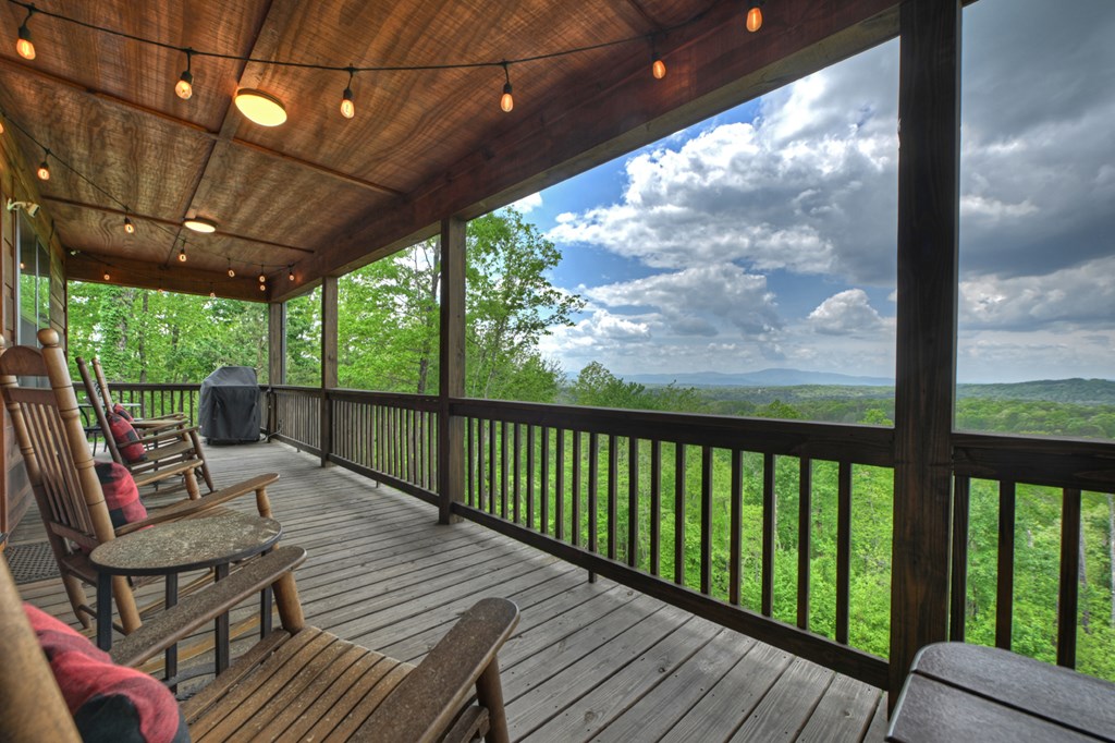 291 Tower Road Mineral Bluff, GA 30559 - Photo 20 of 55 a view of balcony with couch