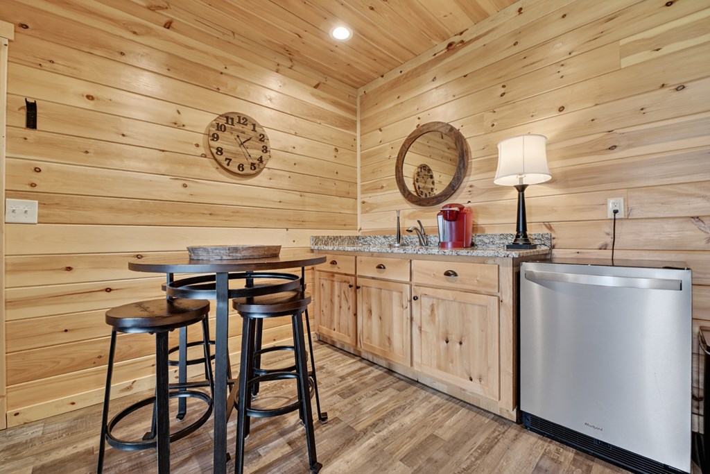 291 Tower Road Mineral Bluff, GA 30559 - Photo 49 of 55 a kitchen with a table and chairs