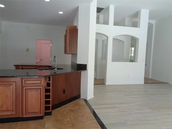 a bathroom with a sink and a bathtub