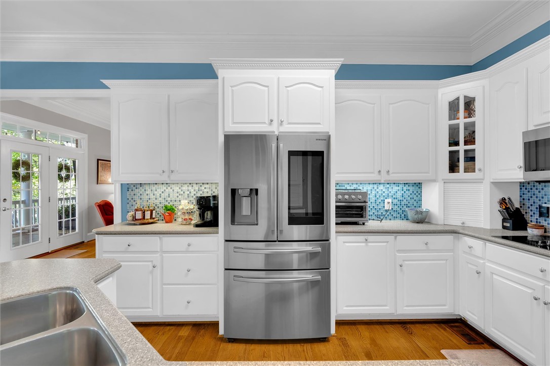 140 Parkside Drive Anderson, SC 29621 - Photo 14 of 45 Modern Refrigerator and Built-In Coffee Bar