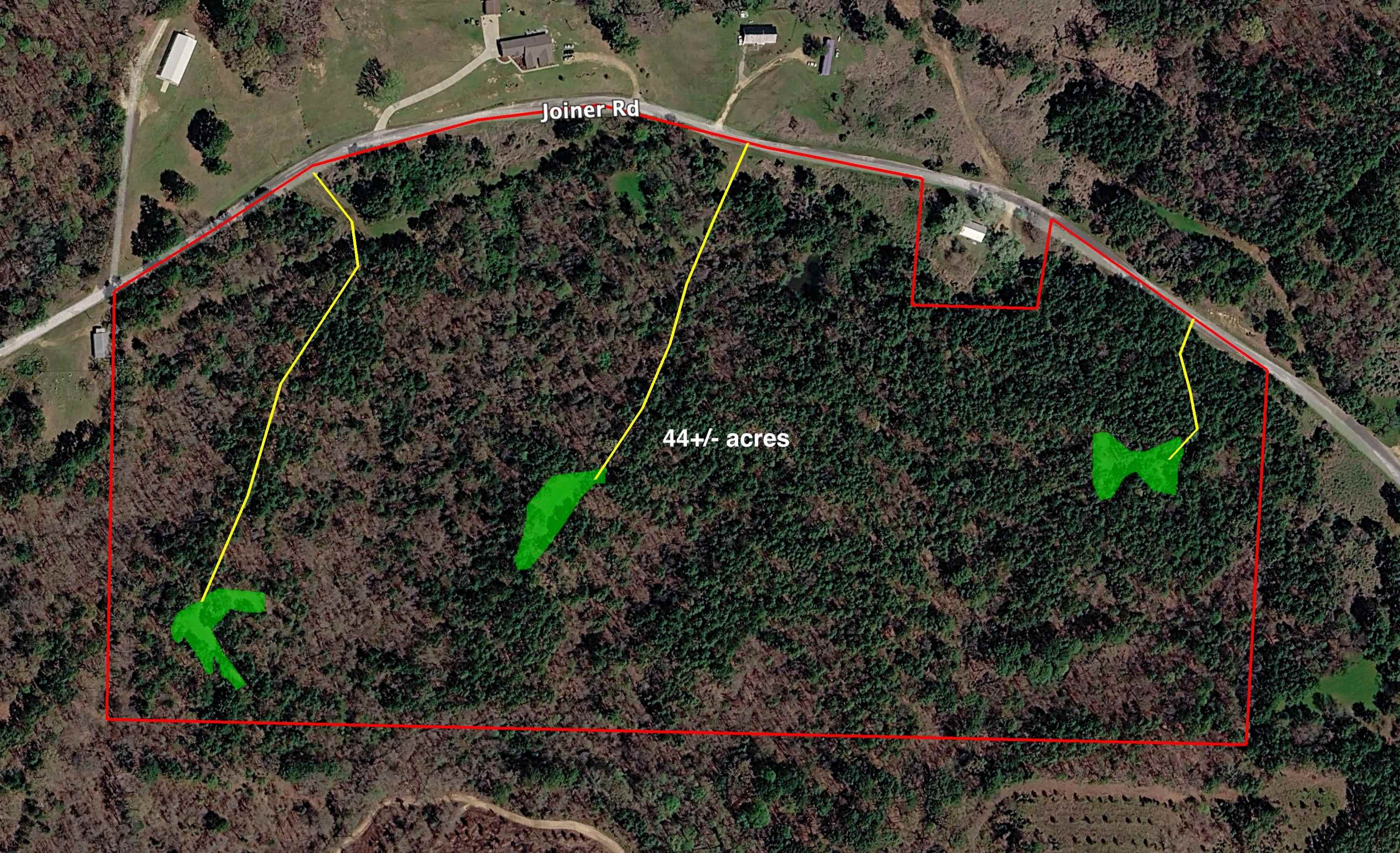 2300 Joiner Road Batesville, MS 38606 - Photo 14 of 15 Map / location with property parcel outlined