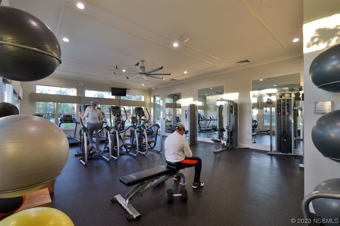 421 Anne Street DeLand, FL 32724 - Photo 32 of 44 a view of a room with gym equipment