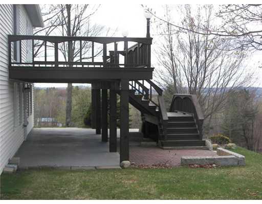 76 Metcalf Road Winthrop, ME 04364 - Photo 21 of 25 Patio/Deck. Huge deck and patio...