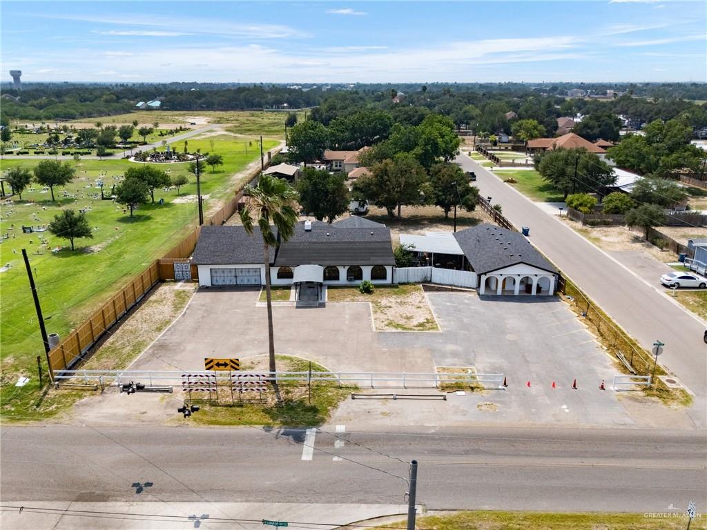 3813 North Taylor Road Mission, TX 78573 - Photo 24 of 29 an aerial view of a house with a garden