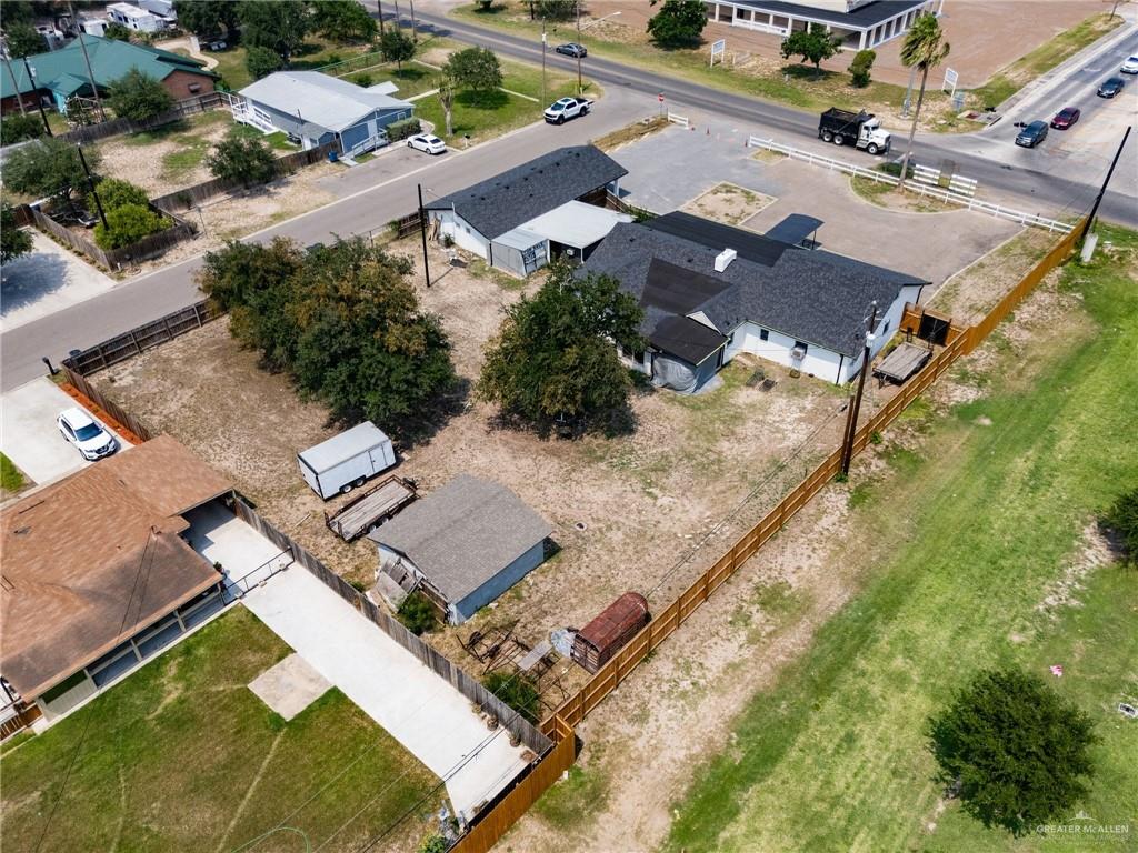 3813 North Taylor Road Mission, TX 78573 - Photo 27 of 29 an aerial view of house with a yard