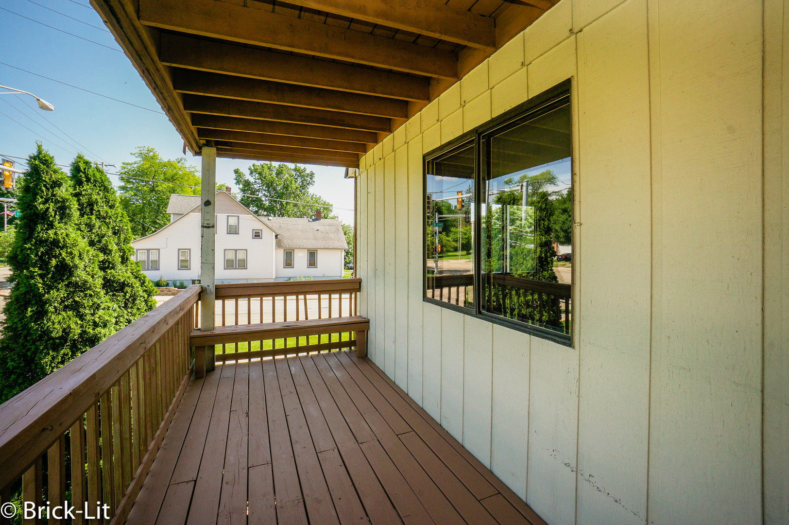 19444 Wolf Road, Unit 3 Mokena, IL 60448 - Photo 6 of 18 a view of balcony with wooden floor