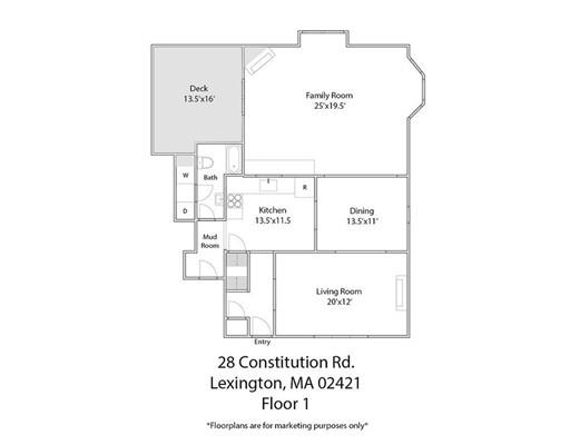 28 Constitution Road Lexington, MA 02421 - Photo 24 of 25 unknown