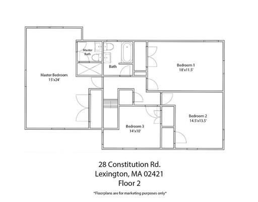 28 Constitution Road Lexington, MA 02421 - Photo 25 of 25 a picture of a black and white wall