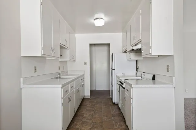 a view of empty room