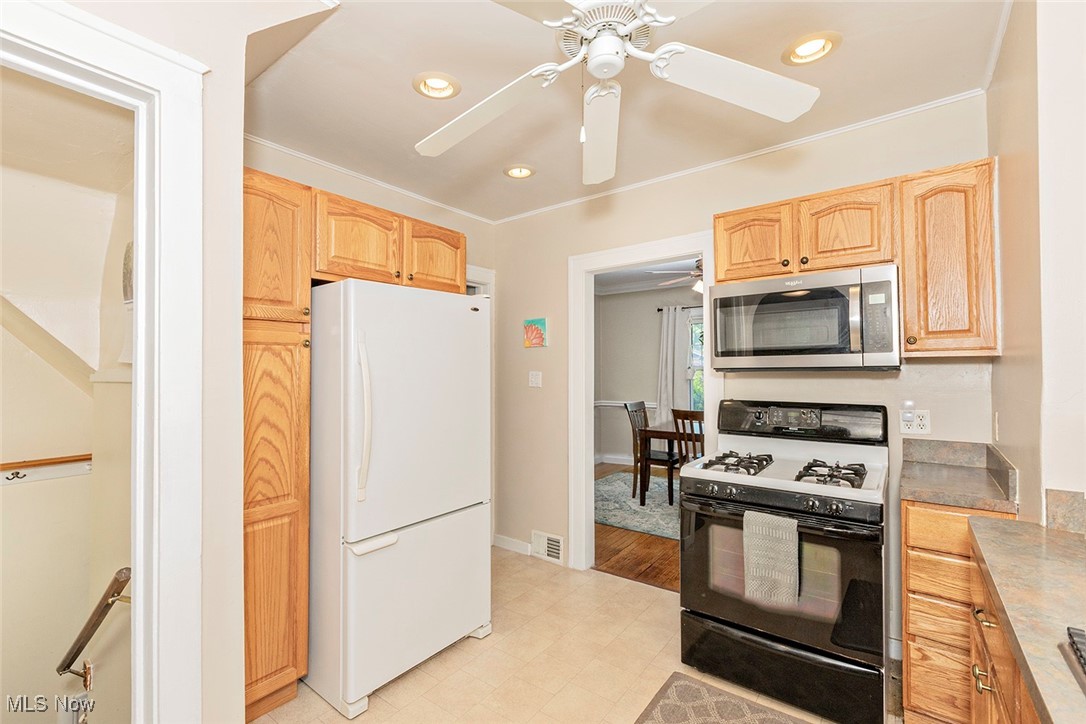 3573 Silsby Road Cleveland, OH 44118 - Photo 11 of 29 Kitchen has versatile storage and cabinet space.