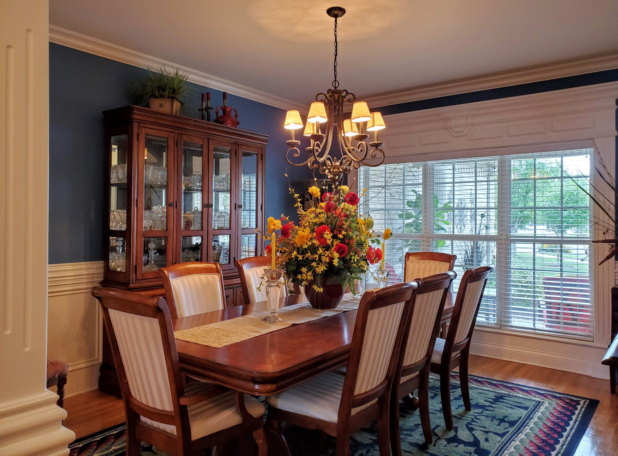 1523 Winterberry Drive Murfreesboro, TN 37130 - Photo 5 of 42 a view of a dining room with furniture window and wooden floor