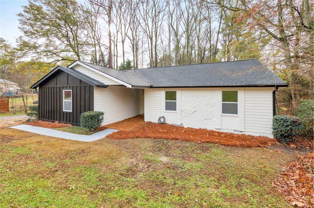 1535 Rucker Road Alpharetta, GA 30009 - Photo 36 of 42 a view of outdoor space yard and garage