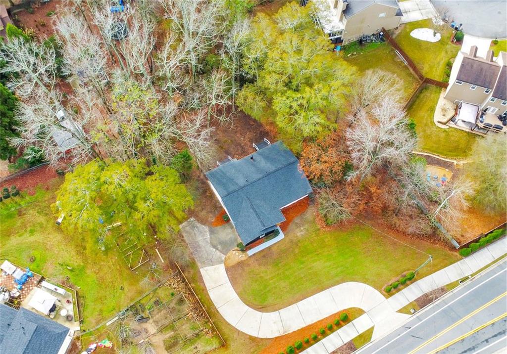 1535 Rucker Road Alpharetta, GA 30009 - Photo 38 of 42 view of swimming pool with a patio