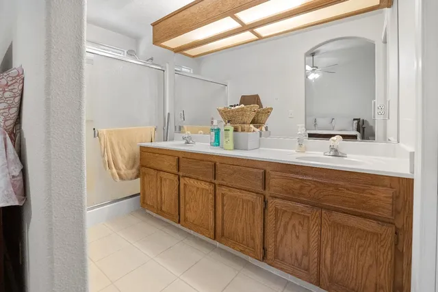 a view of swimming pool with garden