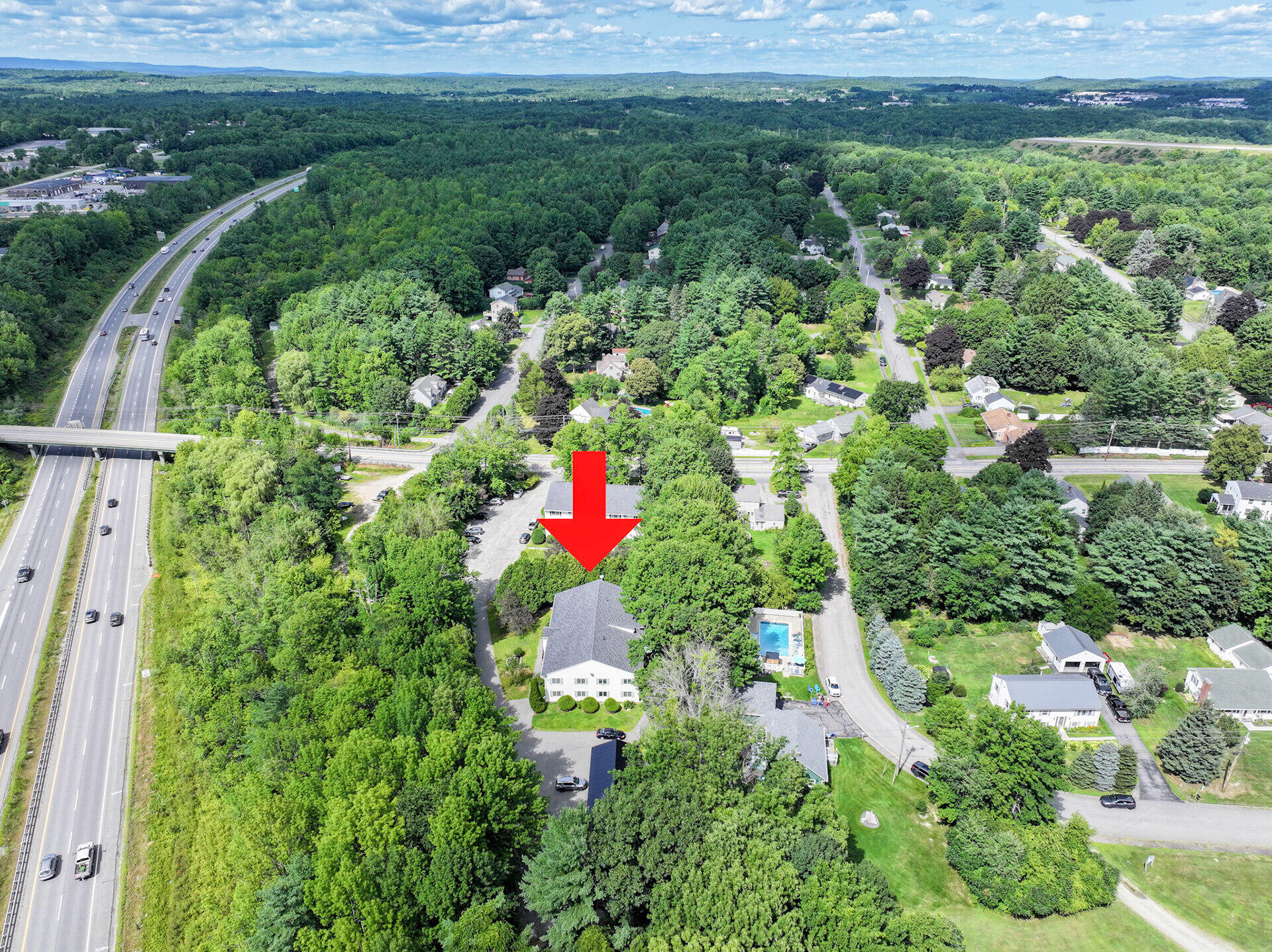 136 Old Winthrop Road, Unit 2 Augusta, ME 04330 - Photo 28 of 29 Overhead