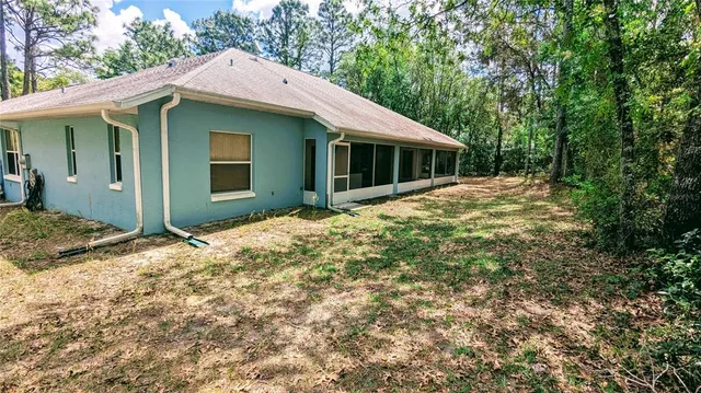 a house with a outdoor space