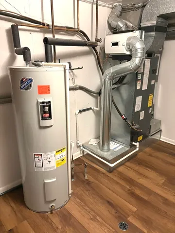 a view of wooden balcony with a yard