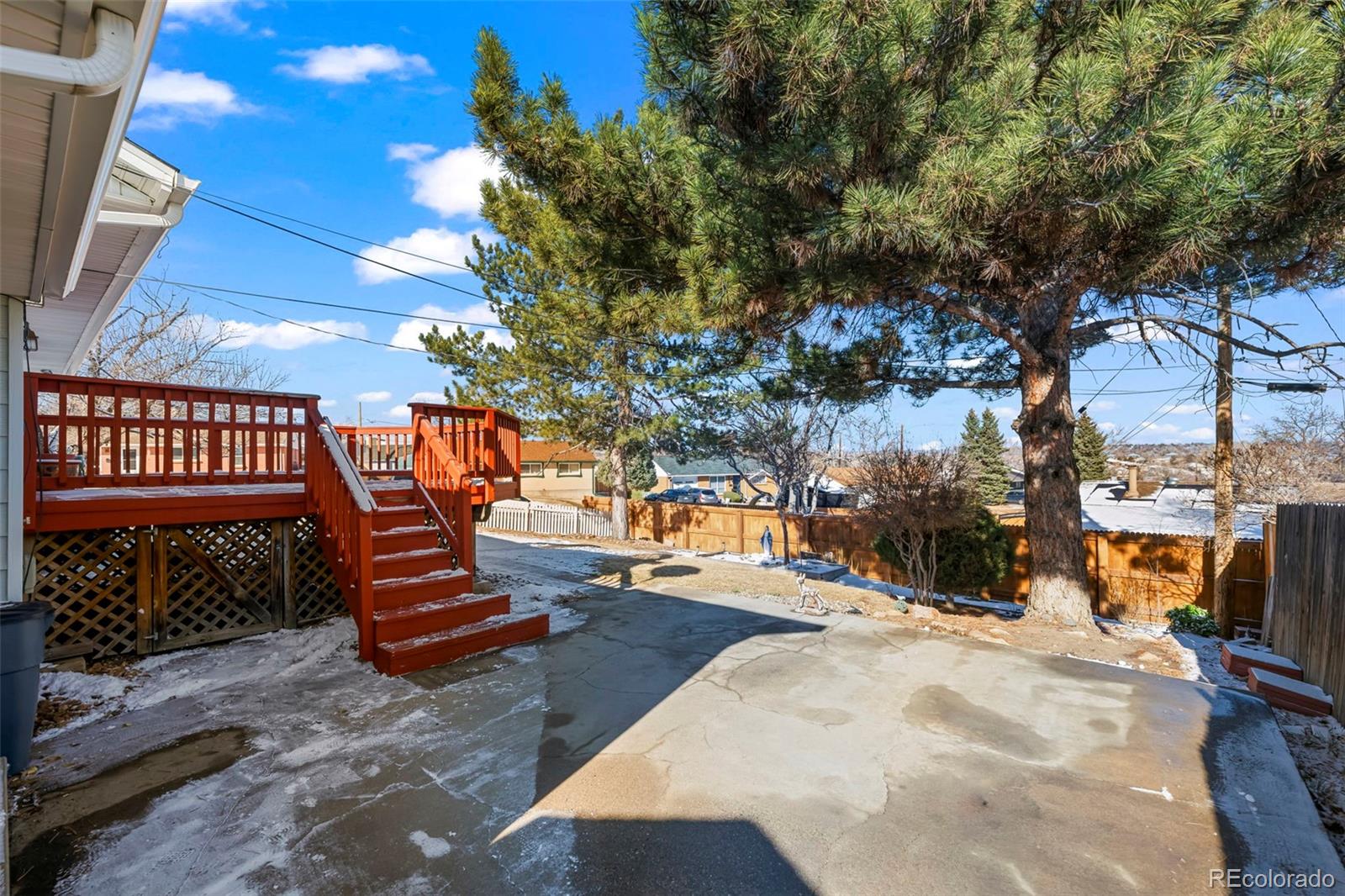 8213 Adams Way Denver, CO 80221 - Photo 18 of 22 a view of outdoor space with seating area