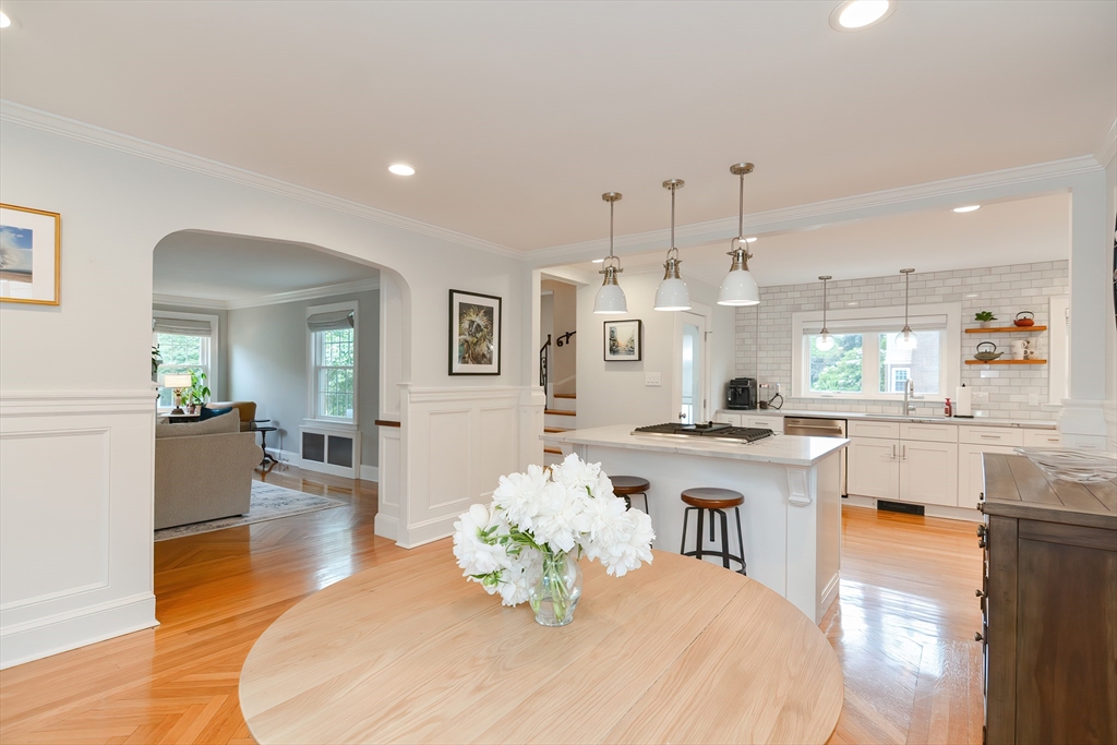 1133 Brook Road Milton, MA 02186 - Photo 29 of 40 a large white kitchen with a large window
