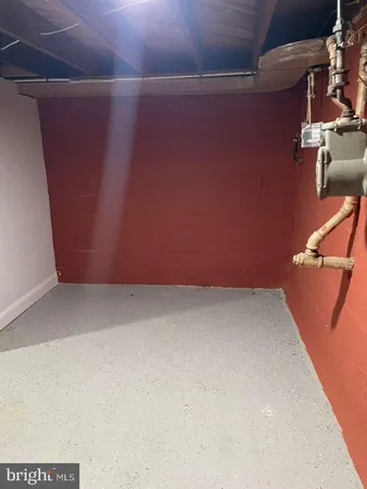 a view of storage and utility room