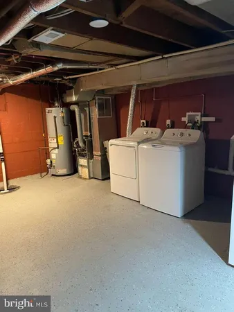 a view of a storage & utility room