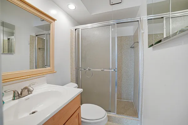 a view of city from balcony