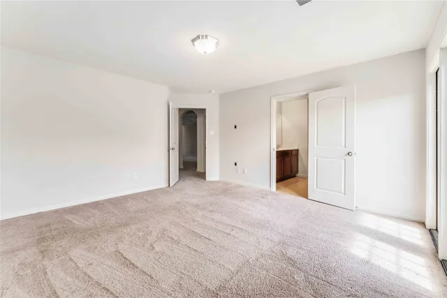 a view of empty room