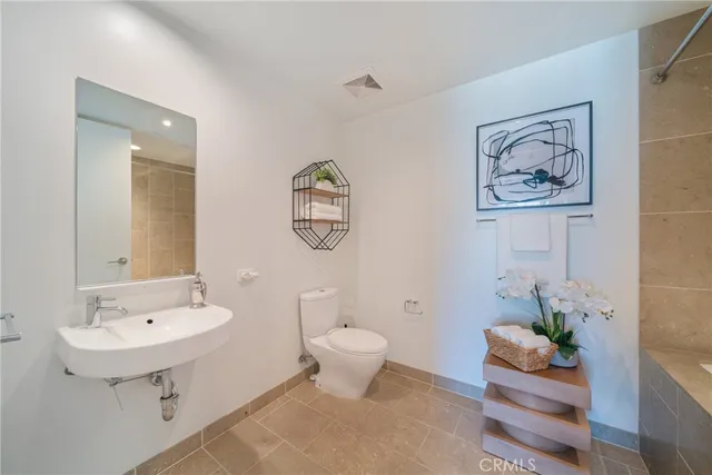 a view of a terrace with furniture