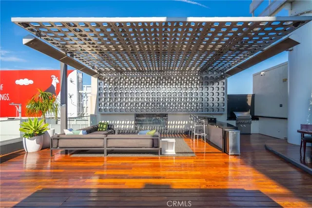 a media room with lots of chairs and a projector