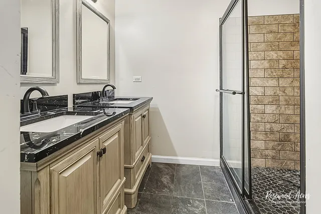 a view of a big yard