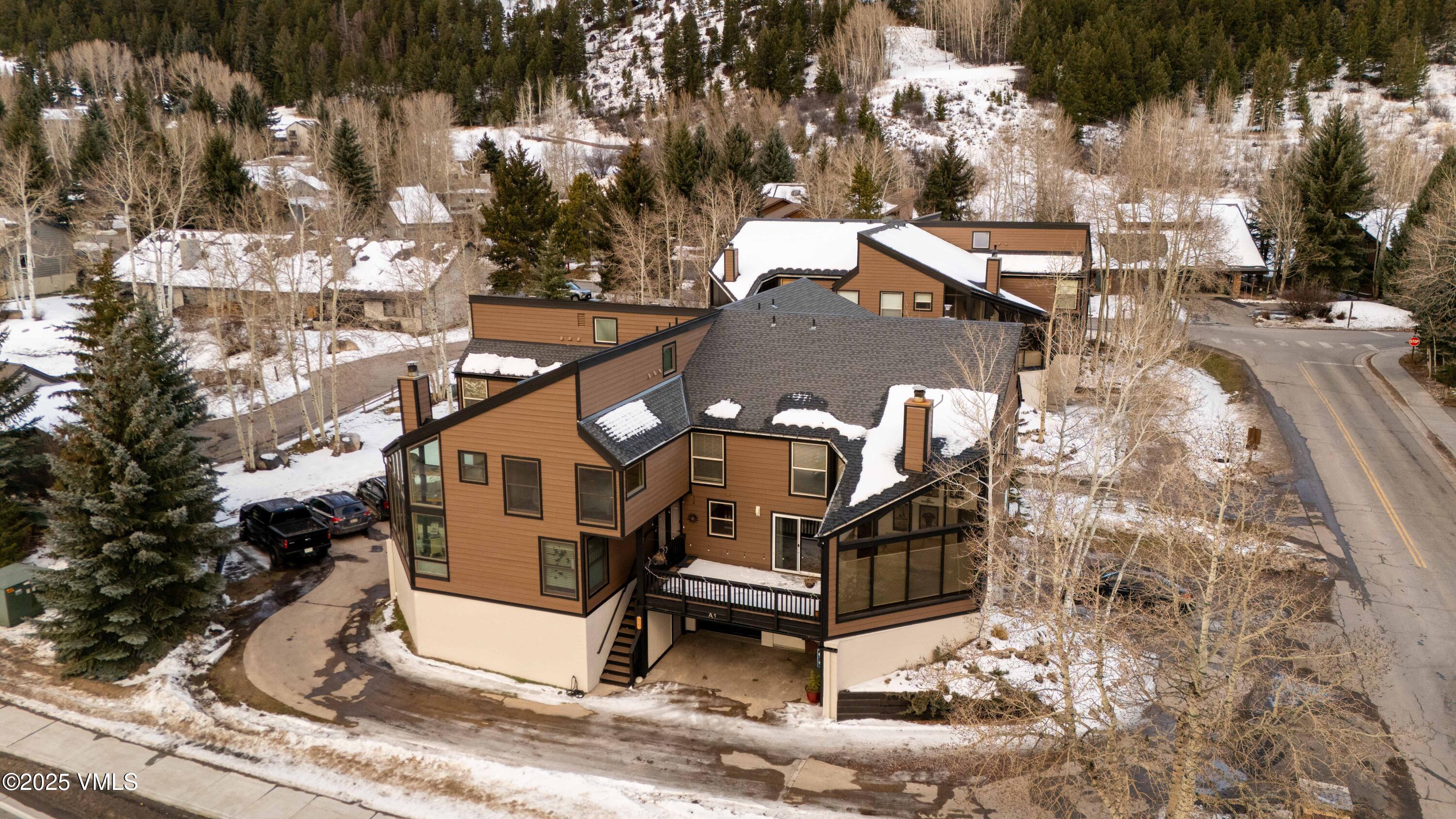 16 Eagle-Vail Road, Unit A1 Avon, CO 81620 - Photo 42 of 46 EXTERIOR AERIAL