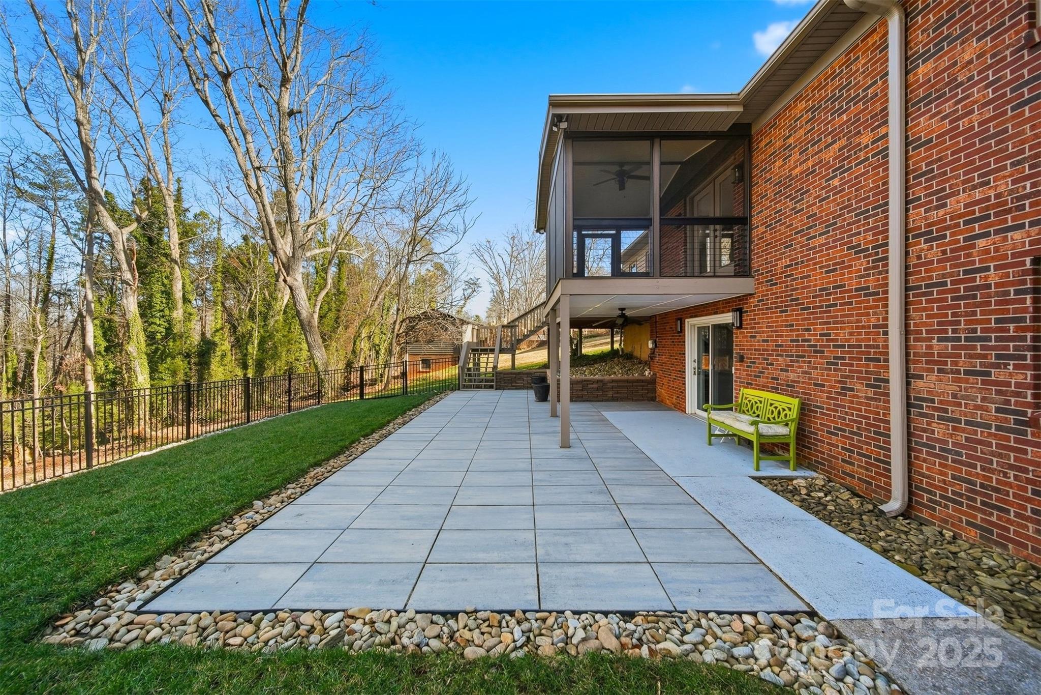 315 Skyline Road Hickory, NC 28601 - Photo 42 of 48 a view of a patio with a table and chairs