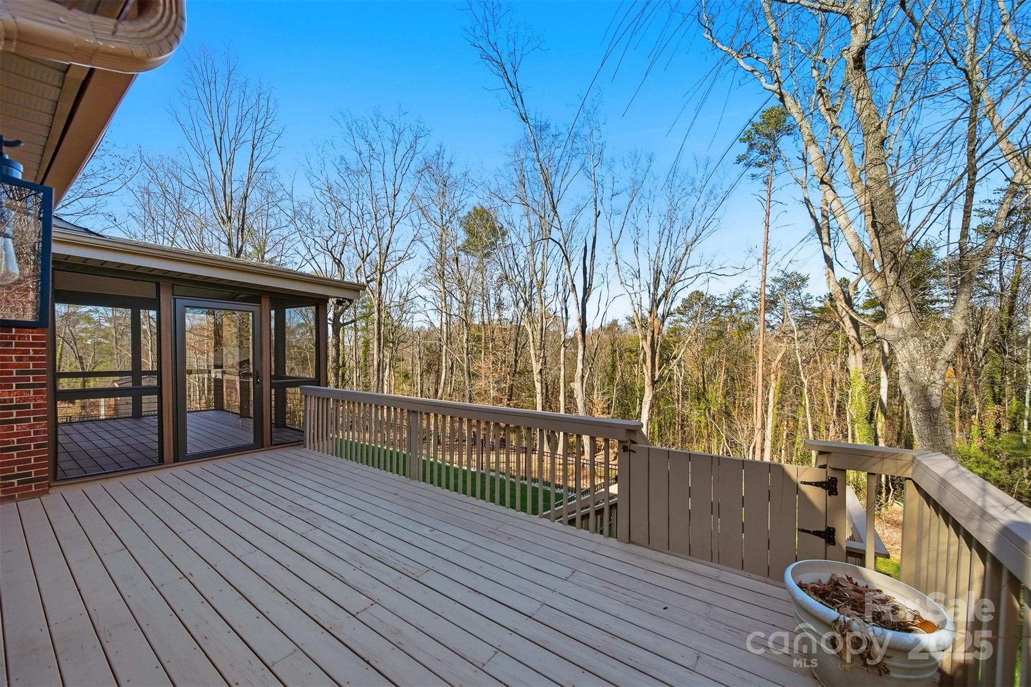 315 Skyline Road Hickory, NC 28601 - Photo 44 of 48 a view of a house with wooden deck