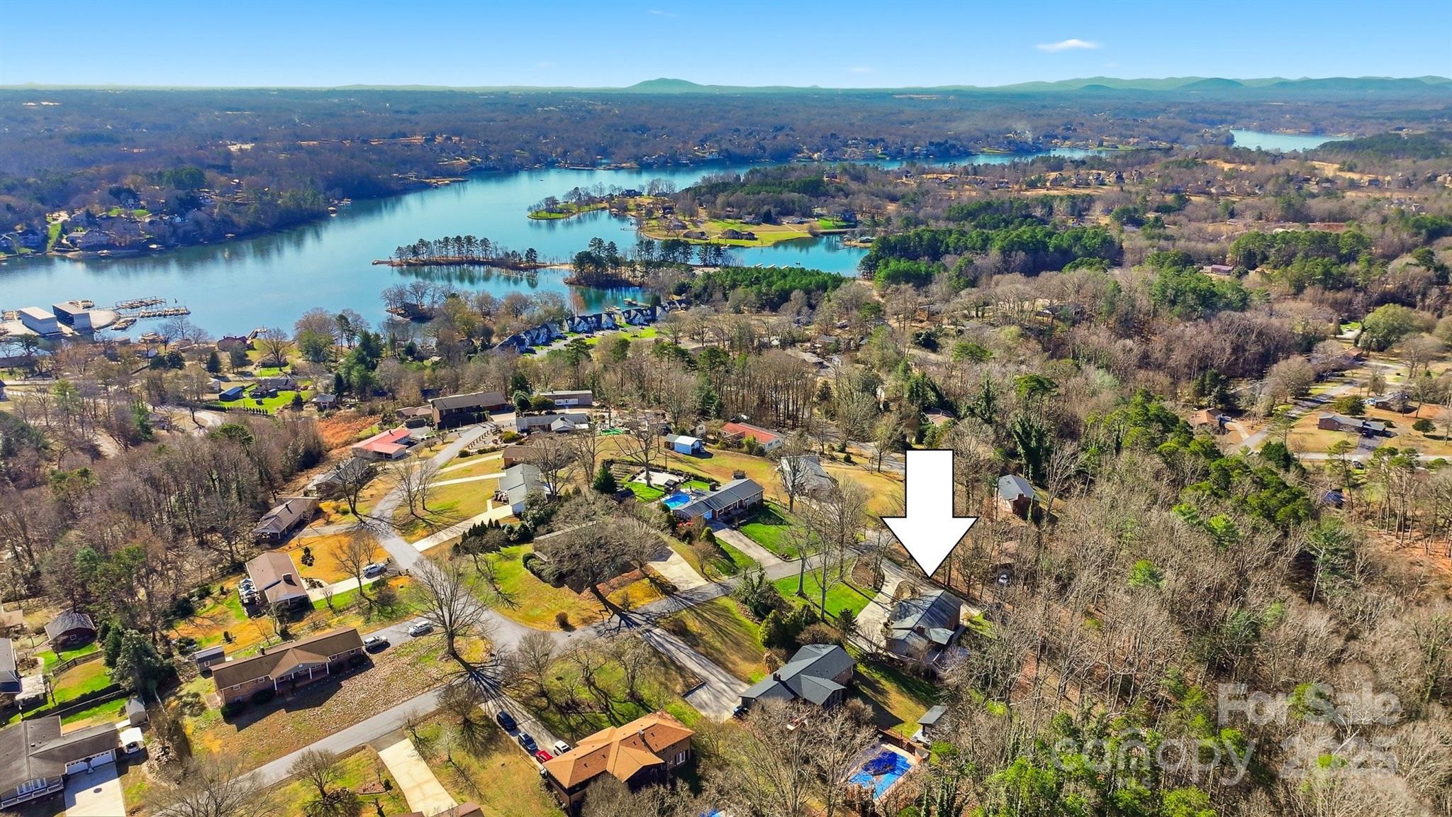 315 Skyline Road Hickory, NC 28601 - Photo 46 of 48 a view of city and ocean