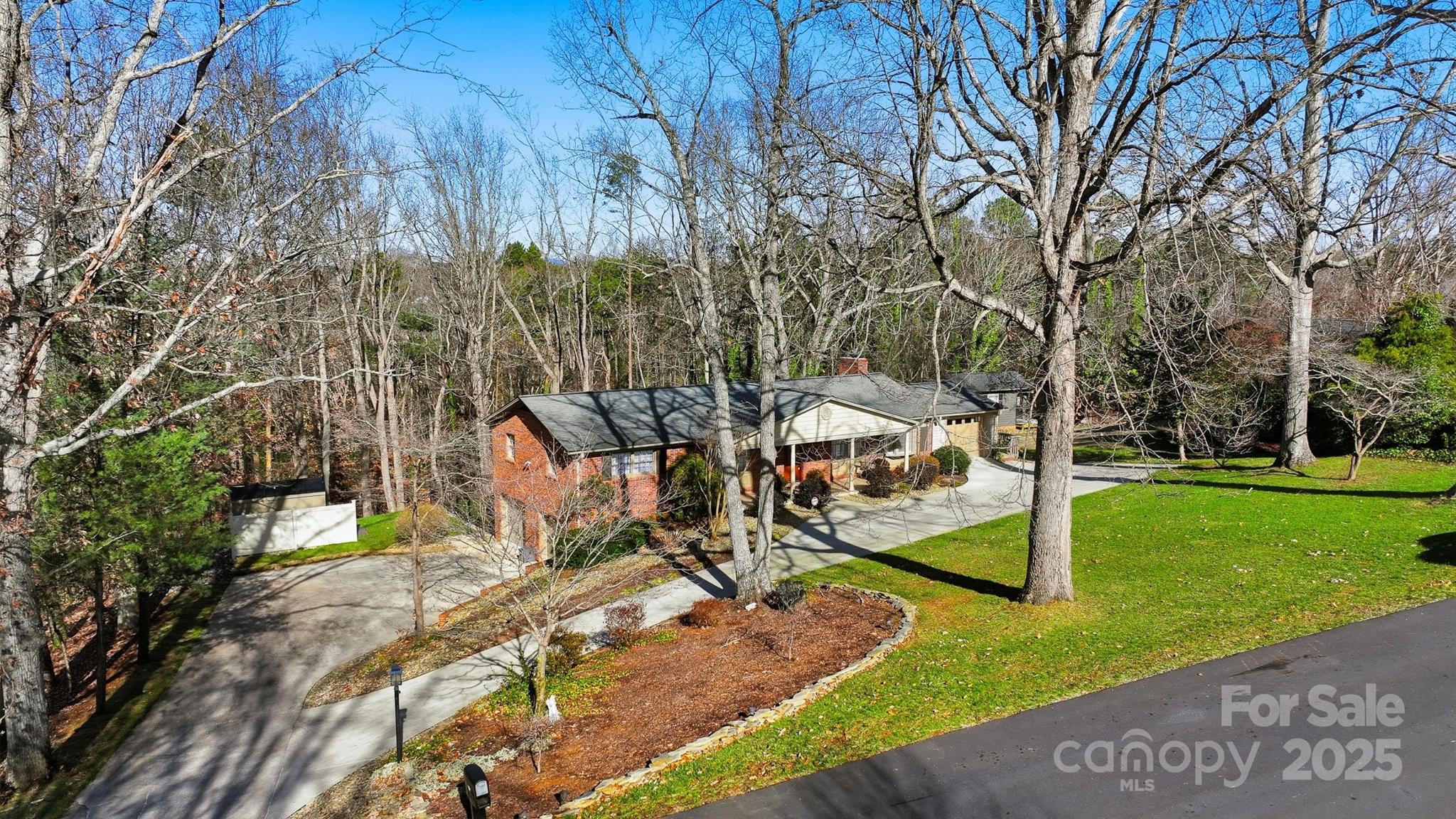315 Skyline Road Hickory, NC 28601 - Photo 47 of 48 a view of a park with large trees