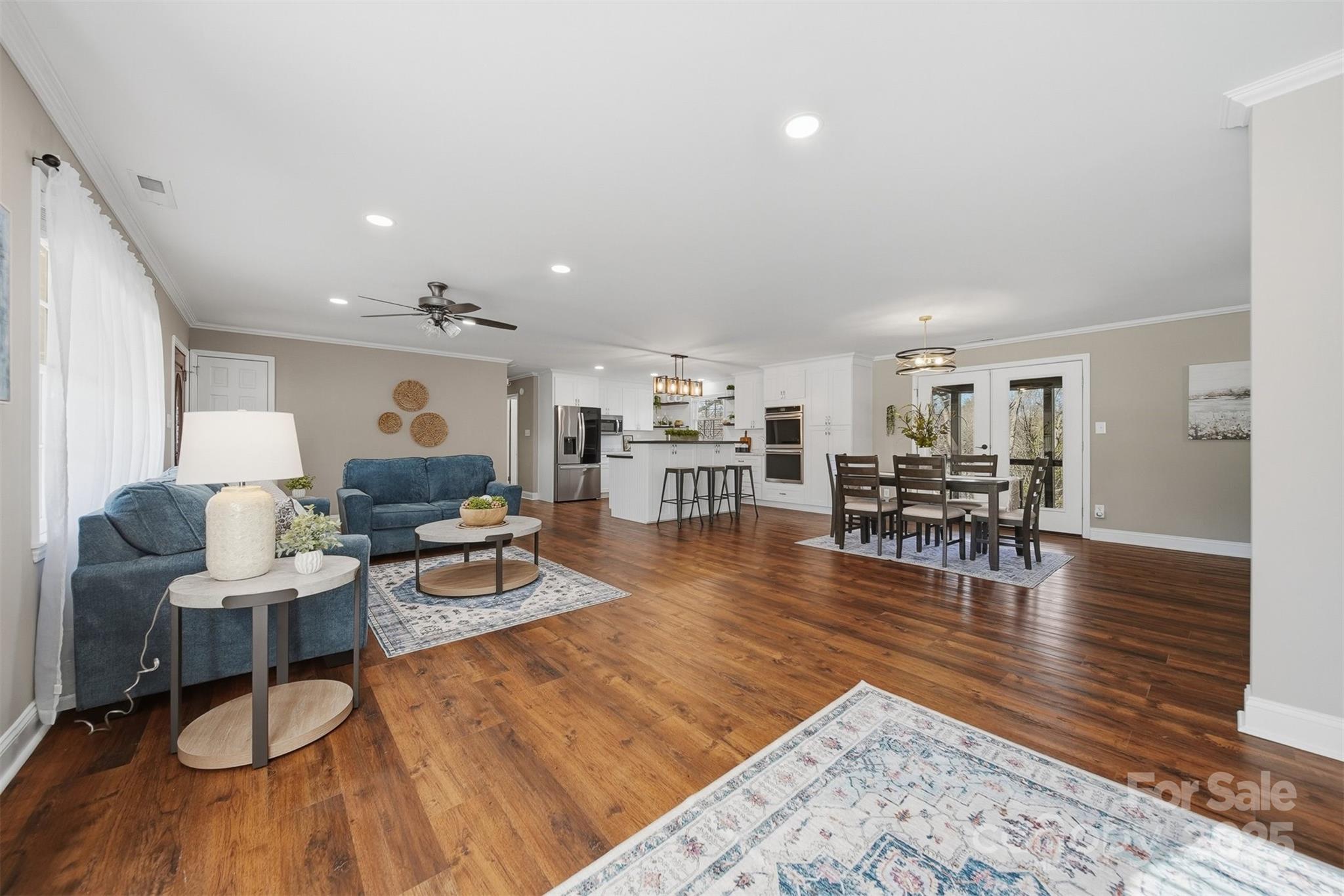 315 Skyline Road Hickory, NC 28601 - Photo 7 of 48 a living room with furniture and wooden floor
