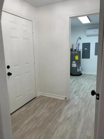 a view of a storage & utility room