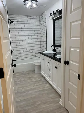wooden floor in an empty room