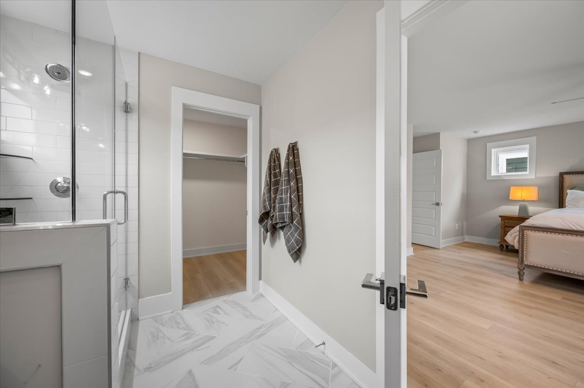 3045 A Hillside Road Nashville, TN 37207 - Photo 19 of 37 a bathroom with a tub and shower