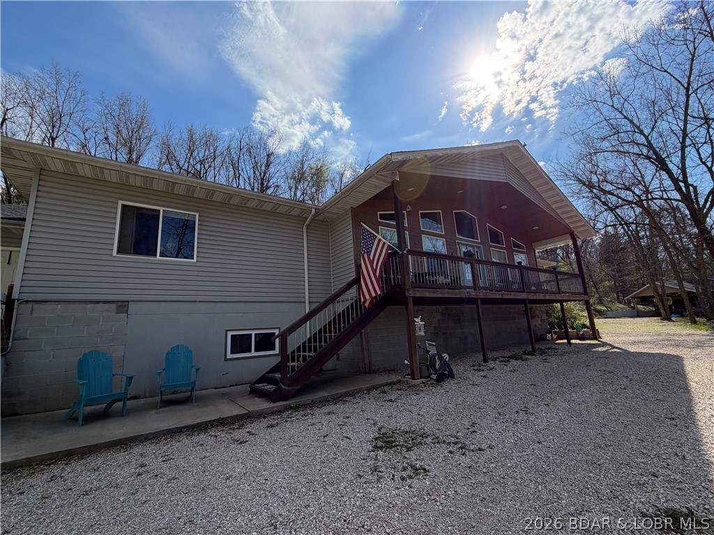 184 State Park Road Brumley, MO 65017 - Photo 2 of 99 Covered Front Deck