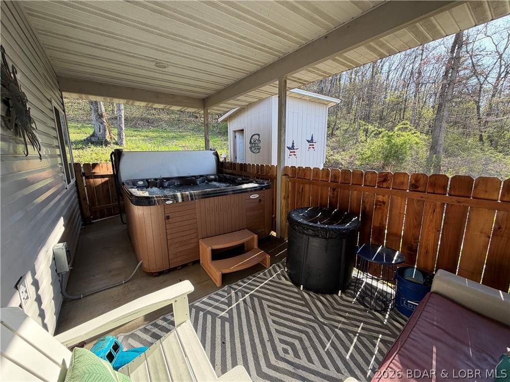 184 State Park Road Brumley, MO 65017 - Photo 89 of 99 Hot Tub Area